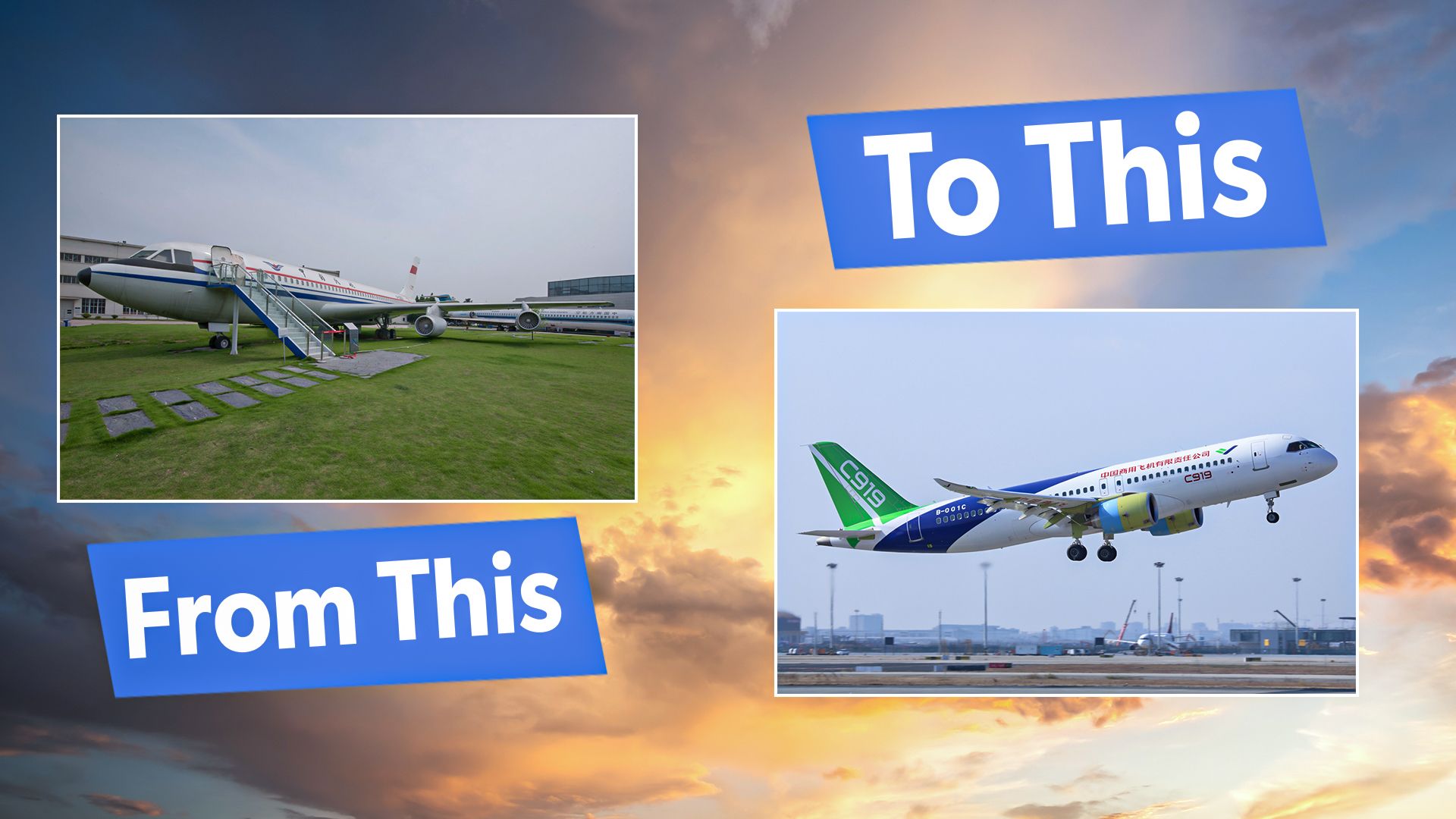 Kiinan kaupallinen ilmailu Odyssey: Y-10: stä C919-osa 1