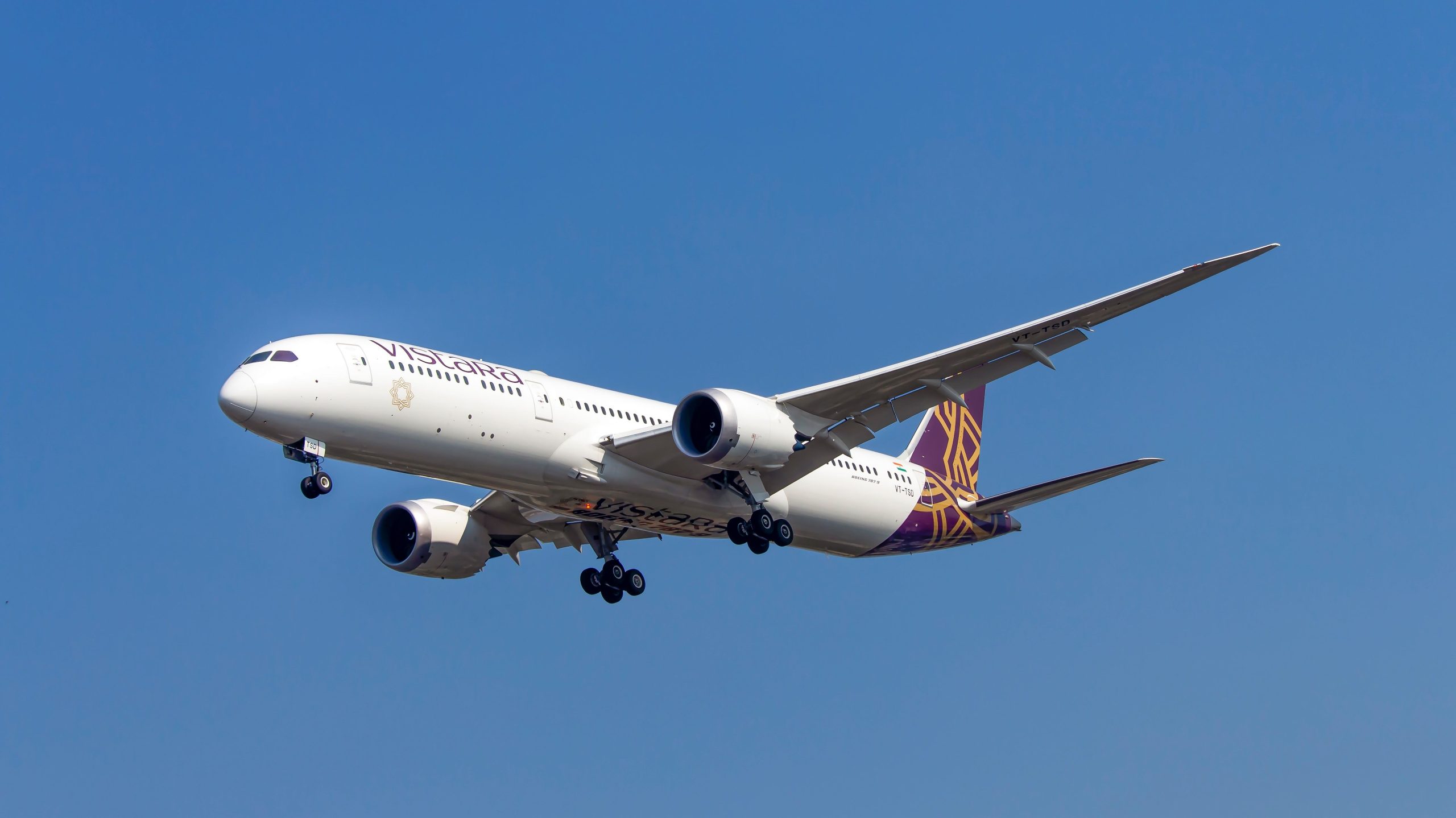 Vistara toivottaa tervetulleeksi viimeisen Boeing 787-9 Dreamliner
