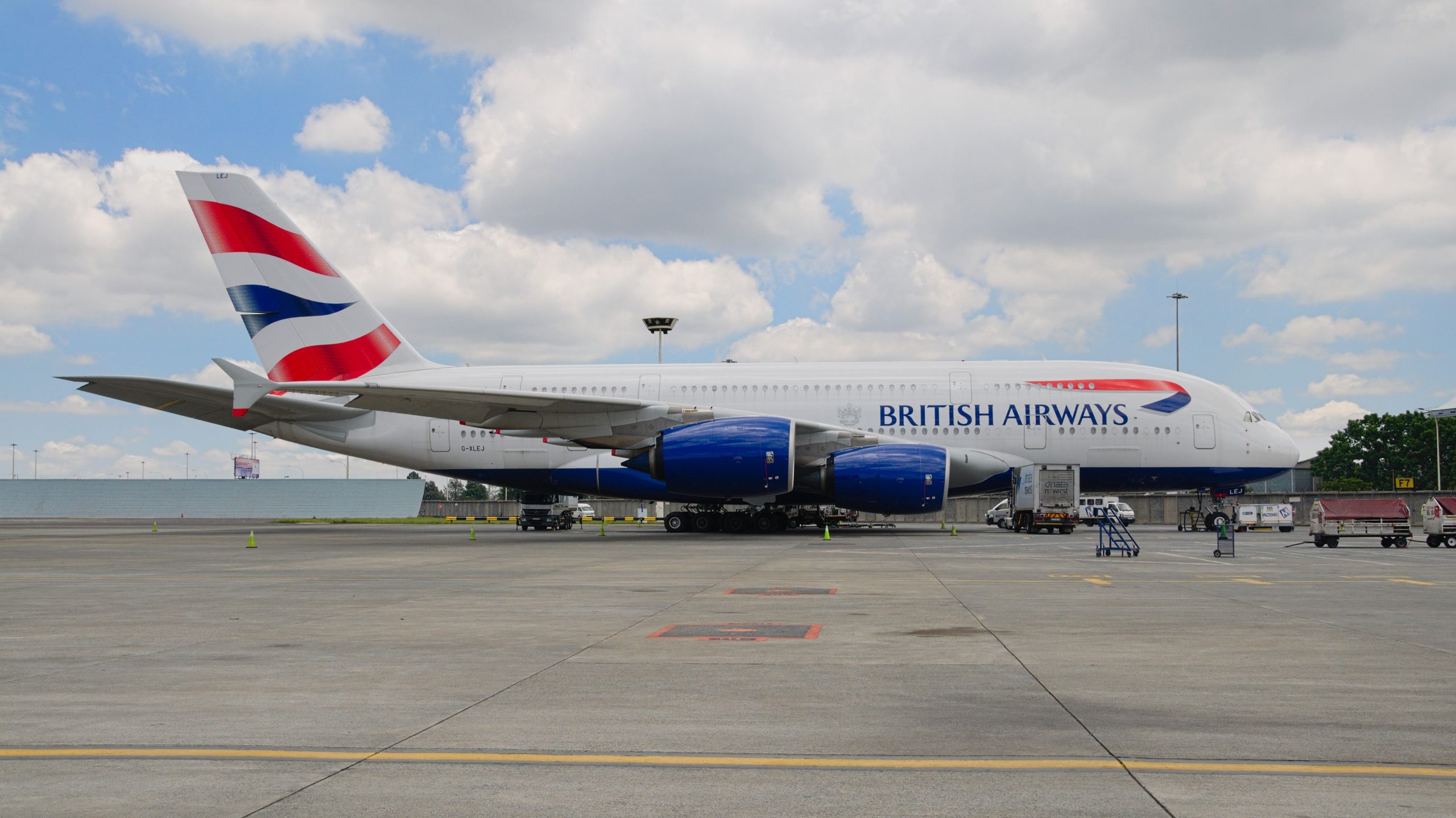 3 Airbus A380S: Tarkempi katsaus Johannesburgin lentokentän superjumbo 