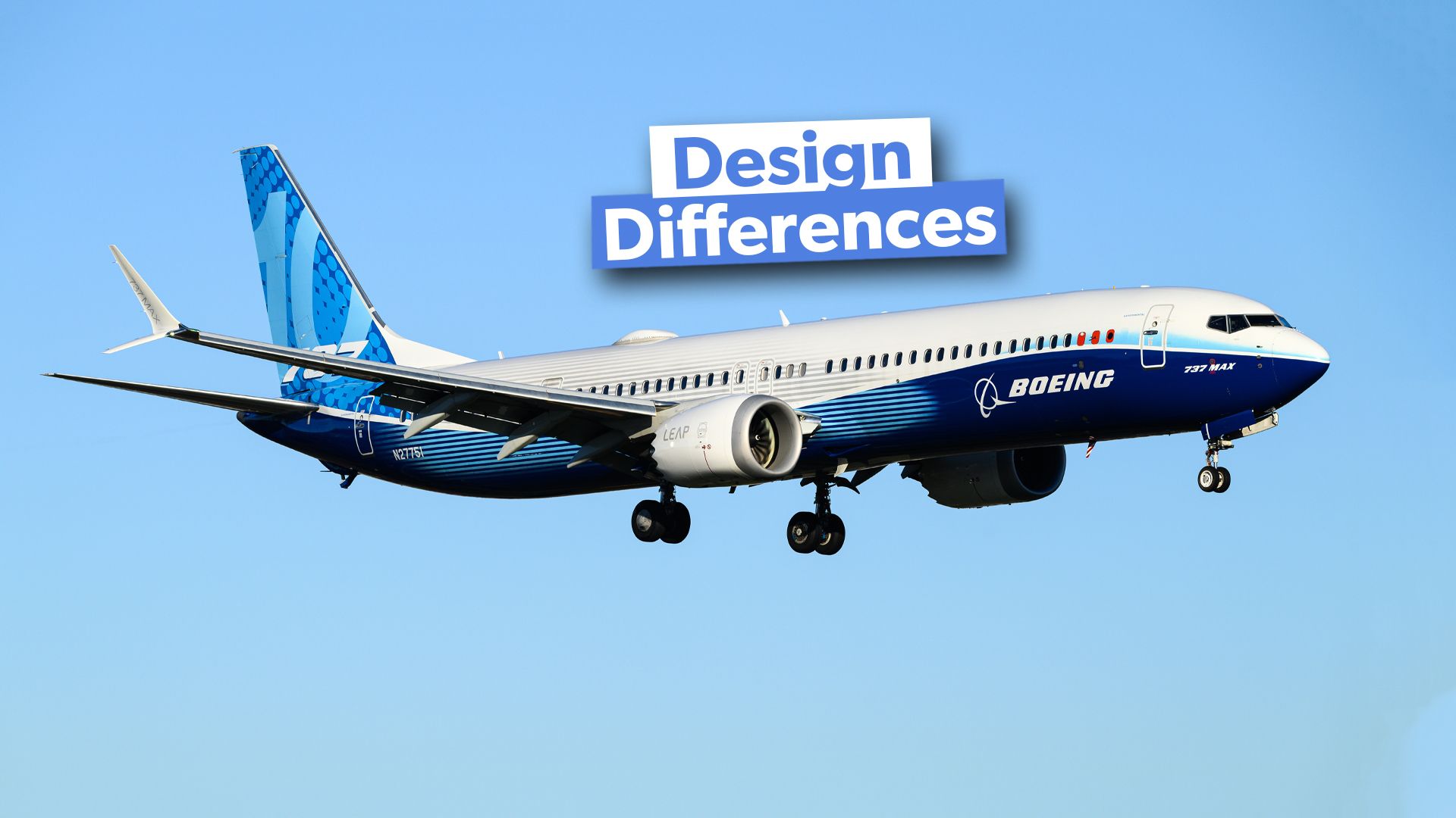 Miksi Boeing 737 Maxilla on korkeammat laskuvarusteet