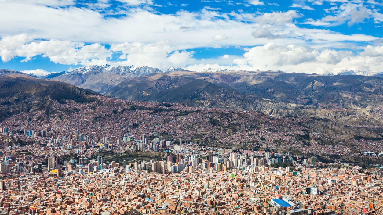La Paz: Bolivian kaupunki, joka koskettaa pilviä