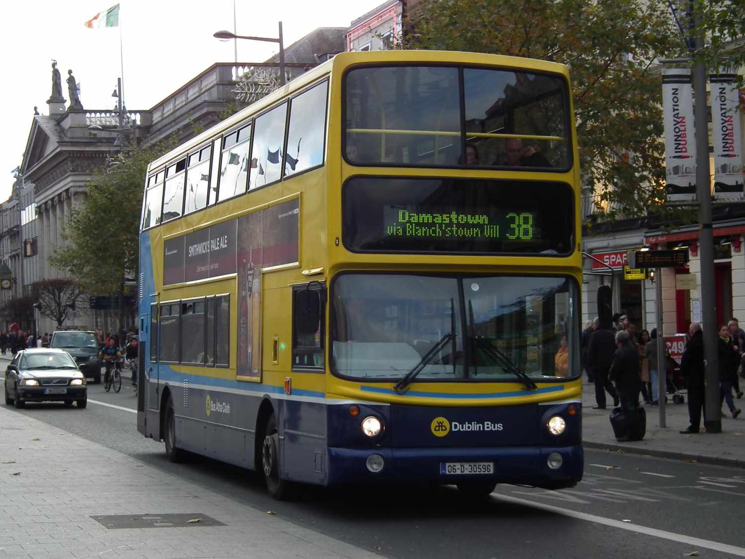 Bussilla Dublinissa, Irlanti