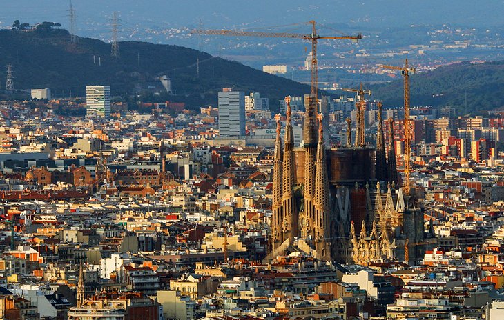 Barcelonassa sijaitsevat turistikohteet