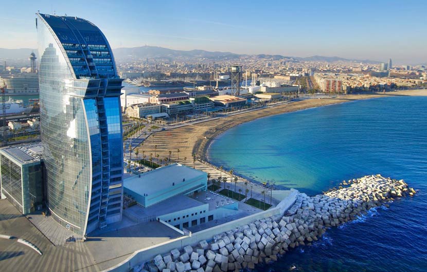 Parhaat ylelliset rantahotellit Espanjassa